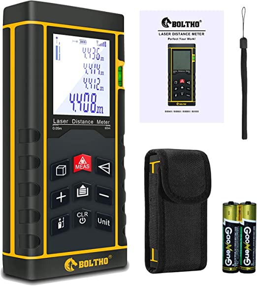 Laser Measure 50M, BOLTHO Laser Distance Meter