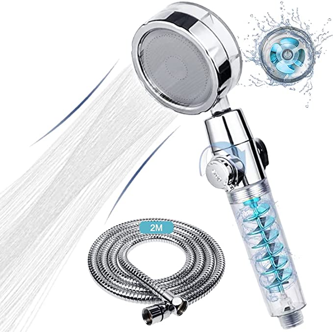 Shower Head with Twin Turbo Fan High Quality
