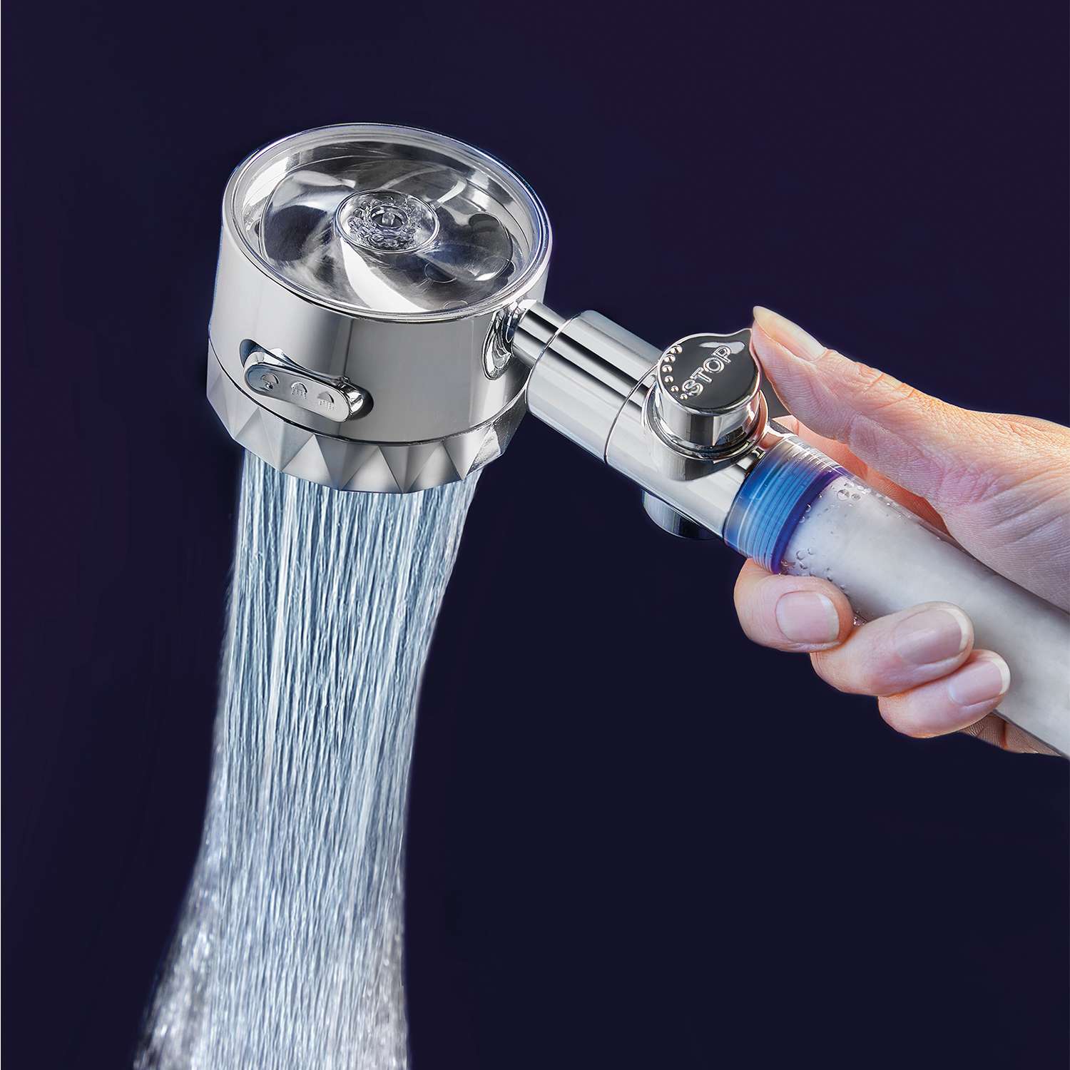 fan 360 shower head