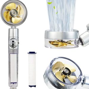 Turbo Fan High-Pressure Shower Head