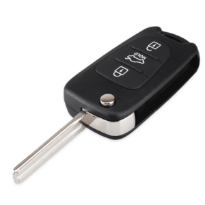 KEYYOU Flip Folding Remote Auto Car Key Shell For Kia Rio 3 Picanto Ceed Cerato Sportage K2 K3 K5 Soul For Hyundai Key Case