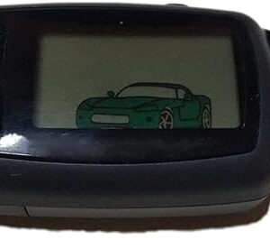 WANSHIDA QiQi shop TW 9010 LCD Remote Control Keychain Key Fob Fit For TOMAHAWK TW9010 Two-Way Car Alarm System