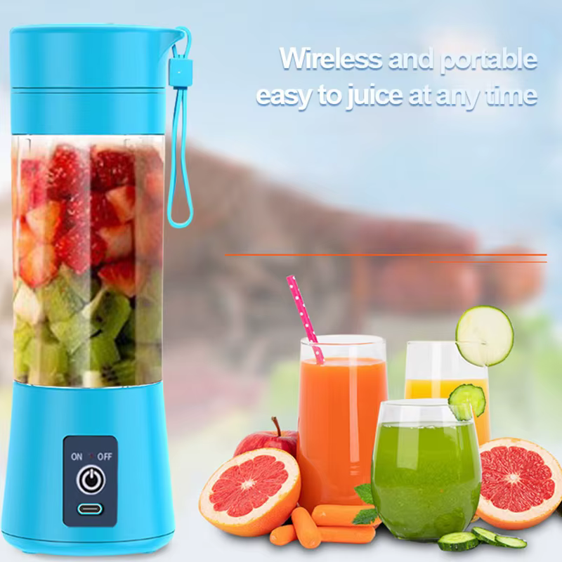Wireless Juicer household fruit cup mini portable blender cup USB charging small Juicer